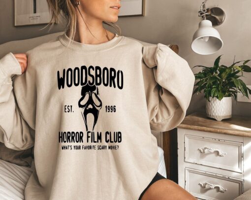 Woodsboro horror club Halloween Tee Shirt