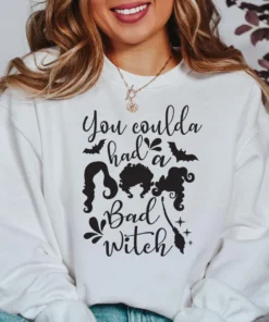 You Coulda Had A Bad Witch Halloween T-Shirt