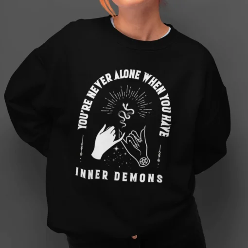 You're Never Alone When You Have Inner Demons Tee Shirt