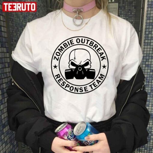 Zombie Outbreak Response Team Gas Tee Shirt