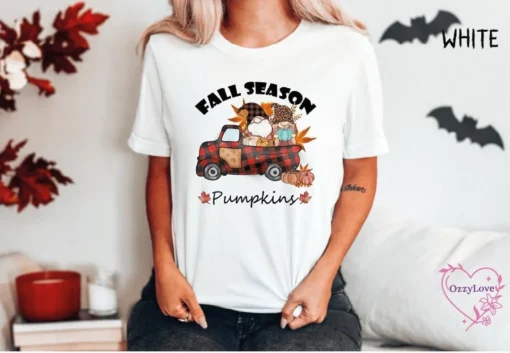 fall season Pumpkins Halloween Classic Shirt