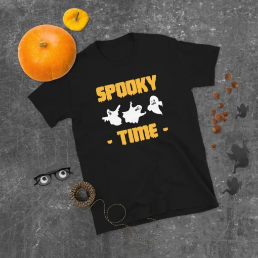 pooky Time Ghost Halloween T-Shirt