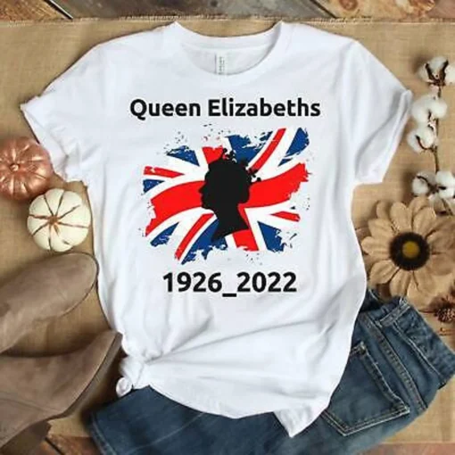 1926-2022 Queen Elizabeth II Queen Of England Tee Shirt