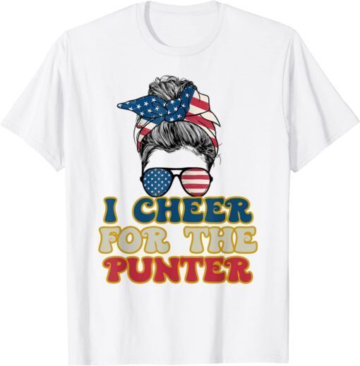 Retro I Cheer For The Punter Official T-Shirt