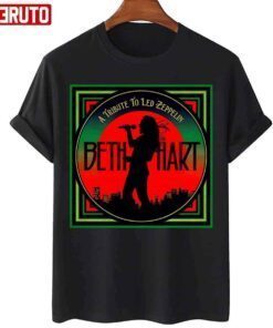 A Tribute To Led Zeppelin Bethhart Vintage Tee Shirt