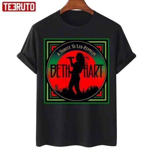 A Tribute To Led Zeppelin Bethhart Vintage Tee Shirt