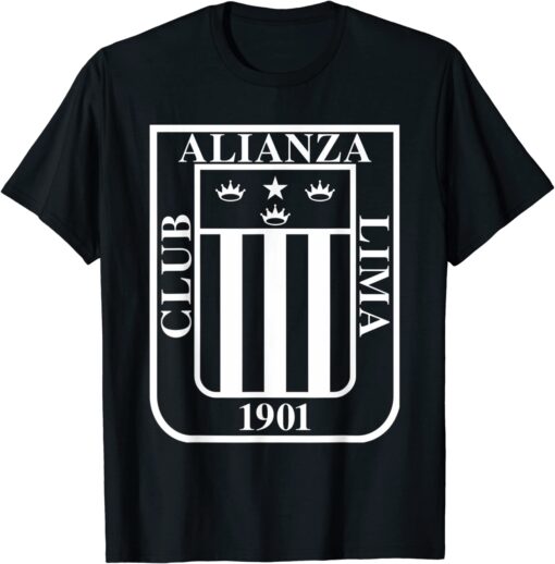 Alianza Lima Escudo Blanco T-Shirt