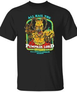 All hail the pumpkin lord halloween horror nights Tee Shirt