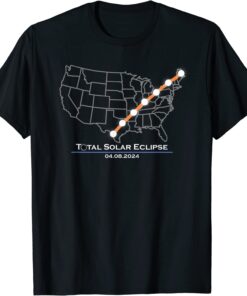 America Totality Total Solar Eclipse April 8 2024 Tee Shirt