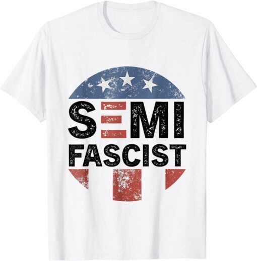 American Biden Quotes Semi-Fascist Political Humor Tee Shirt