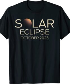 Annular Solar Eclipse 2023 October 14 14th Oct Sun Moon Nevada Colorado Tee Shirt