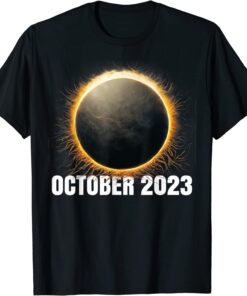 Annular Solar Eclipse October 2023 Nevada Colorado Tee Shirt