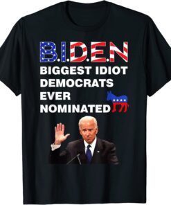 Anti Joe Biden 2020 Gaffe Sleepy President Trump 2024 Tee Shirt