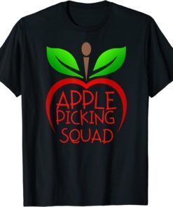 Apple Picking Squad Apple Picking Harvest Season Tee Shirt