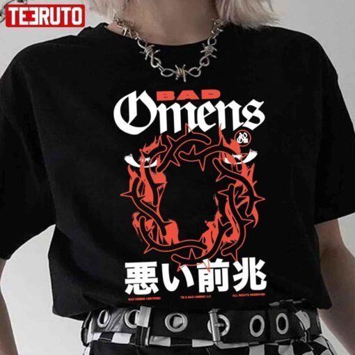 Bad Omens Merch Like A Villain Tee Shirt