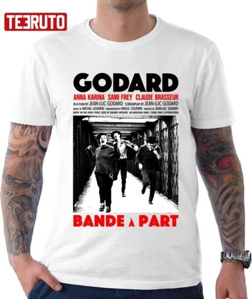 Bande A Part A Film By Jean-Luc Godard Tee shirt