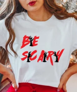 Be Scary Halloween Tee Shirt