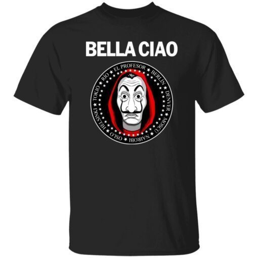 Bella ciao money heist shirt