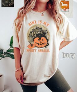 Binx Is My Spirit Animal Halloween Tee Shirt