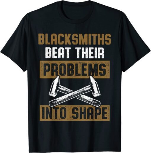 Blacksmith Beat Forging Blacksmithing Tee Shirt