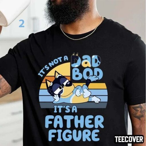 Bluey Bingo Father Figure Tee Shirt