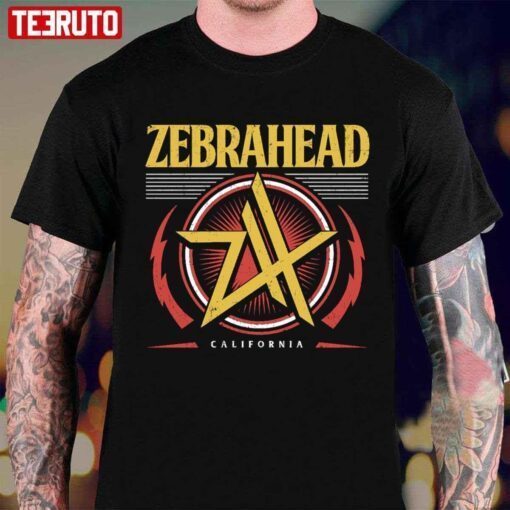 California Zebrahead Band Tee shirt