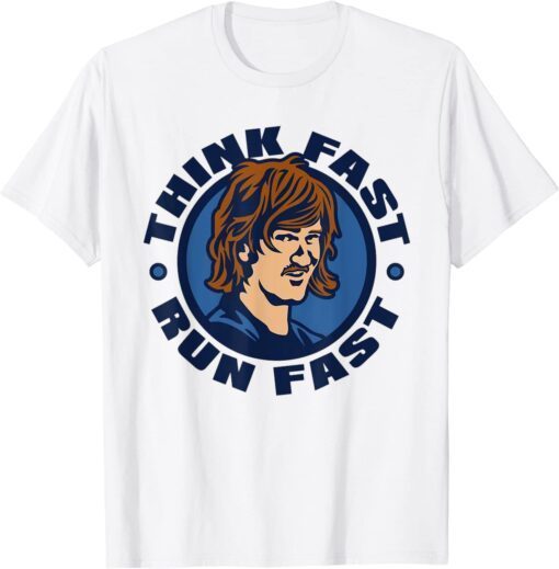 Chad Powers 200 American Football, Think Fast Run Fast Tee Shirt