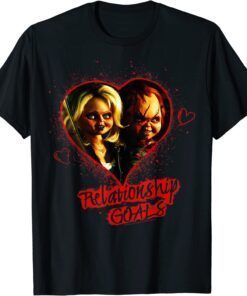 Child's Play Chucky And Tiffany Relationship Goals Tee Shirt