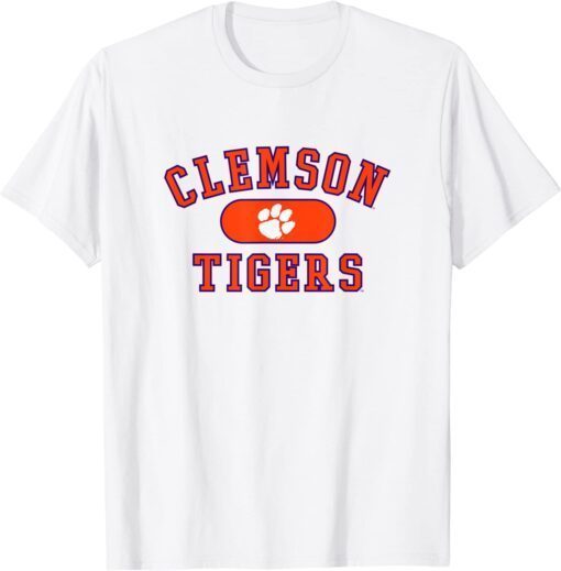 Clemson Tigers Varsity White Officially Licensed Tee Shirt