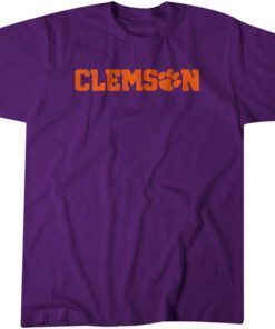 Clemson Tigers: Wordmark Tee Shirt