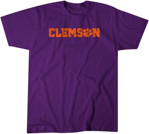 Clemson Tigers: Wordmark Tee Shirt