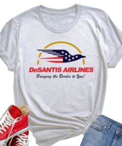 DeSantis Airlines Political Meme Classic Shirt