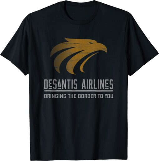 DeSantis Airlines Political Ron DeSantis Tee Shirt