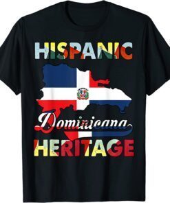 Dominican Republic Flag Hispanic Heritage Dominicana Classic Shirt