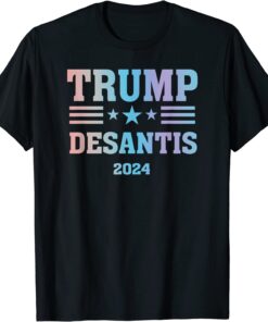 Donald Trump Ron DeSantis for President 2024 Election Proud Tee Shirt