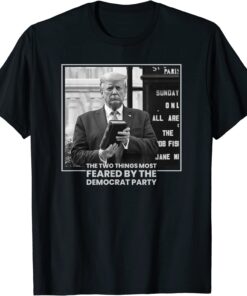 Donald Trump St. Johns Church Bible Christian Conservative Tee Shirt