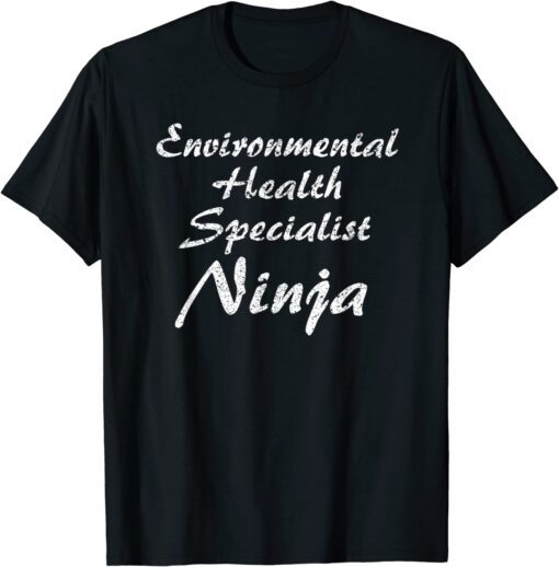 Environmental Health Specialist Occupation Work T-Shirt