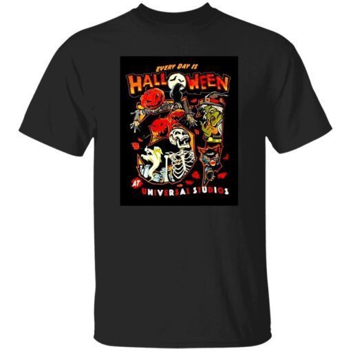 Everyday Is Halloween At Universal Studios Tee Shirt