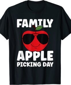 Family Apple Picking Day Tee Shirt