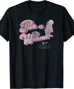 Fender Pick a Winner Guitar Fret Logo Tee Shirt