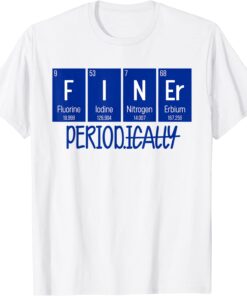 Finer Period Periodical Table Life Zeta Phi Beta Line Tee Shirt