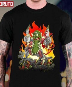 Fired Pickle Rick And Morty Tee shirt