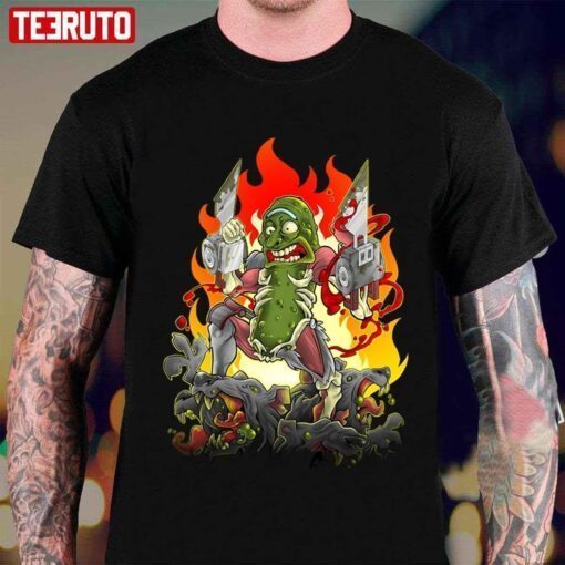 Fired Pickle Rick And Morty Tee shirt