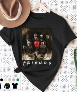 Friends Halloween Horror Movie Tee Shirt