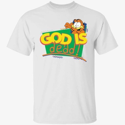 Garfield god is dead Tee shirt