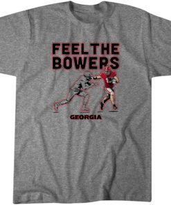 Georgia Football: Brock Bowers Feel the Bowers Classic Shirt