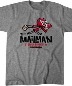 Georgia Football: Stetson Bennett IV The Mailman Tee Shirt