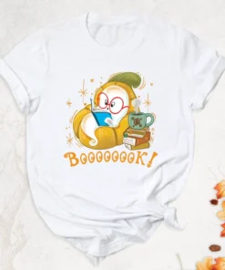 Ghost Book Halloween Booooks Tee Shirt