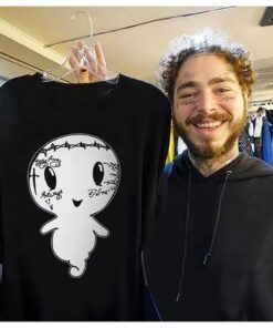 Ghost Malone Fall Season Spooky Halloween Cute Ghost Halloween Tee Shirt