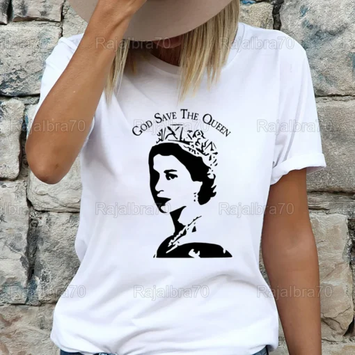 God Save The Queen Elizabeth II 1926-2022 Queen Of England Tee Shirt